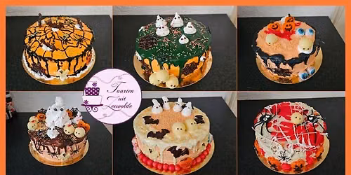 Taartworkshop Halloween dripcake 👻🎃 — open-dag in Flevoland
