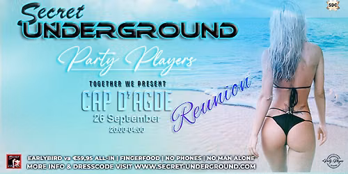 SU Cap d’agde Reunion at PartyPlayers 26 Sept. — Uitgaan in Flevoland