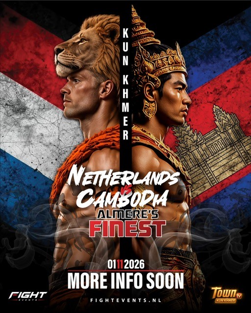 Finest Fight Events: Nederland vs Cambodja — sport in Flevoland