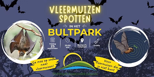 Vleermuizen spotten in het Bultpark — Natuur in Flevoland