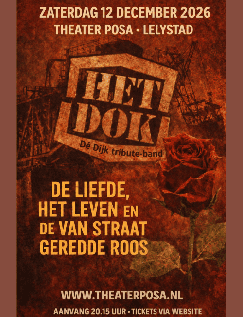 Het Dok – Dé Dijk Tributeband — muziek in Flevoland