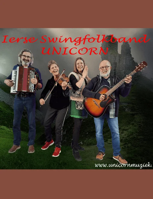 Ierse Swingfolkband Unicorn — muziek in Flevoland