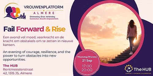 Fail Forward & Rise — lezing in Flevoland