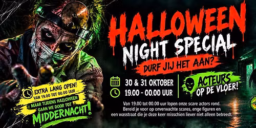 Halloween Night Special bij Autoradam Almere — Attracties in Flevoland