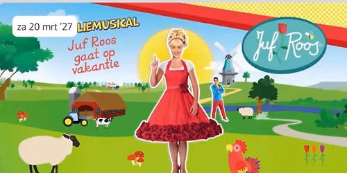 Musical juf Roos gaat op vakantie — theater in Flevoland